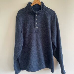 RedHead Men's Bighorn Long Sleeve Sweater Navy Heather Size XL